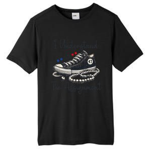 I Understand The Assignment Chucks And Pearls Election 2024 Gift Tall Fusion ChromaSoft Performance T-Shirt