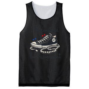 I Understand The Assignment Chucks And Pearls Election 2024 Gift Mesh Reversible Basketball Jersey Tank