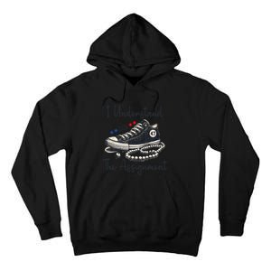 I Understand The Assignment Chucks And Pearls Election 2024 Gift Tall Hoodie