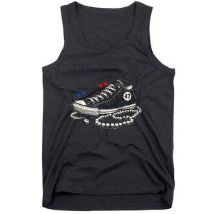 I Understand The Assignment Chucks And Pearls Election 2024 Gift Tank Top