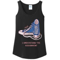 I Understand The Assignment Kamala Harris 2024 Election Ladies Essential Tank