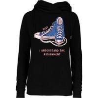 I Understand The Assignment Kamala Harris 2024 Election Womens Funnel Neck Pullover Hood