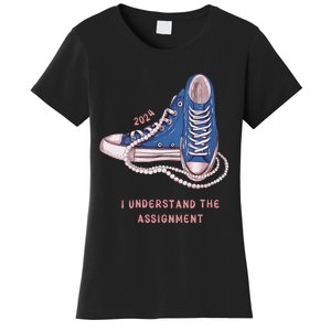 I Understand The Assignment Kamala Harris 2024 Election Women's T-Shirt