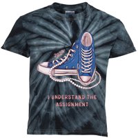 I Understand The Assignment Kamala Harris 2024 Election Kids Tie-Dye T-Shirt