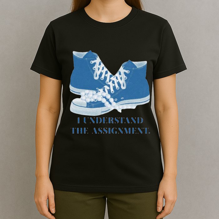 I Understand The Assignment Veterans For Kamala T-Shirt