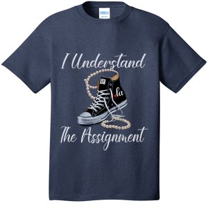 I Understand The Assignment Chucks And Pearls Election 2024 T-Shirt