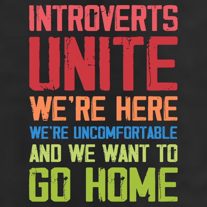 Introverts Unite Were Here Uncomfortable Want To Go Home Trucker Hat