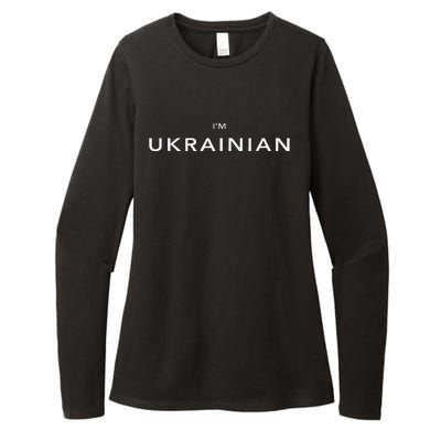 Im Ukrainian Zelensky Ukraine Patriotic Proud Ukrainians Womens CVC Long Sleeve Shirt