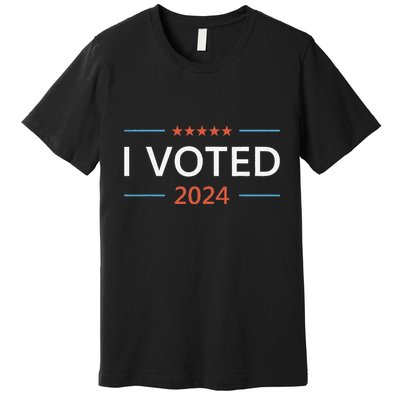 I Voted 2024 Presidential Election Pro Democracy Premium T-Shirt