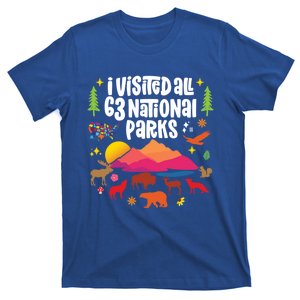 I Visited All 63 National Parks Great Gift T-Shirt