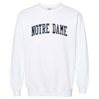 In Vintage Athletic Sports Jsn2 Print Garment-Dyed Sweatshirt