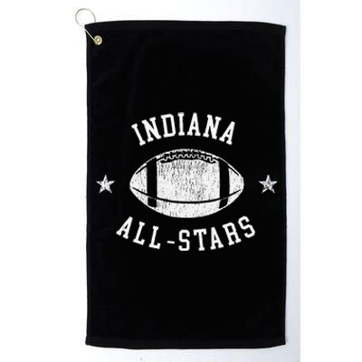 Indiana Vintage Allstars Football Retro 80s Platinum Collection Golf Towel