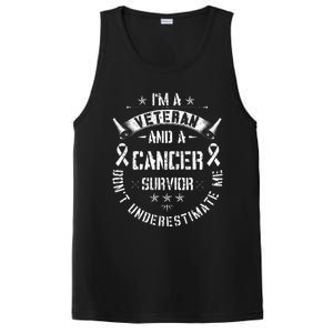 IM Veteran And Cancer Survivor Army Warrior Military PosiCharge Competitor Tank