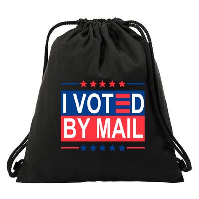 I Voted By Mail Drawstring Bag