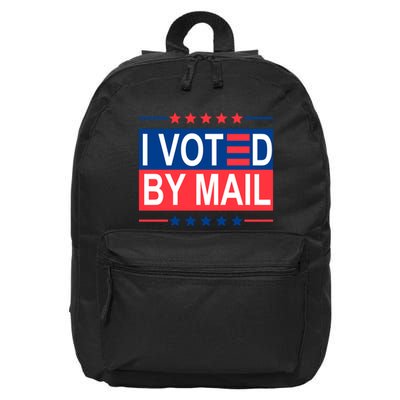 I Voted By Mail 16 in Basic Backpack