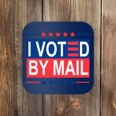 I Voted By Mail Coaster