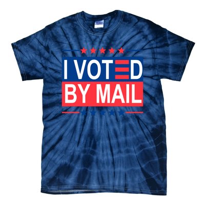 I Voted By Mail Tie-Dye T-Shirt