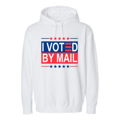 I Voted By Mail Garment-Dyed Fleece Hoodie