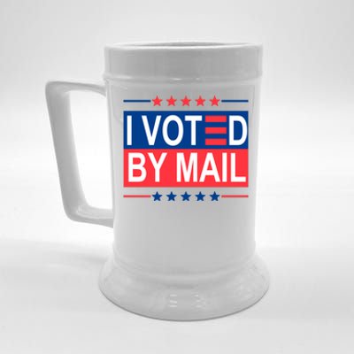 I Voted By Mail Beer Stein