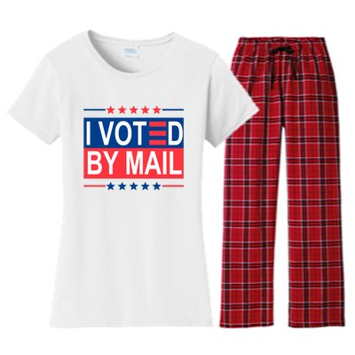 I Voted By Mail Women's Flannel Pajama Set