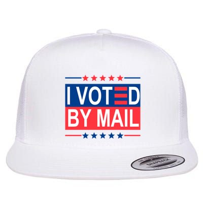 I Voted By Mail Flat Bill Trucker Hat