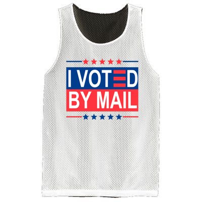 I Voted By Mail Mesh Reversible Basketball Jersey Tank