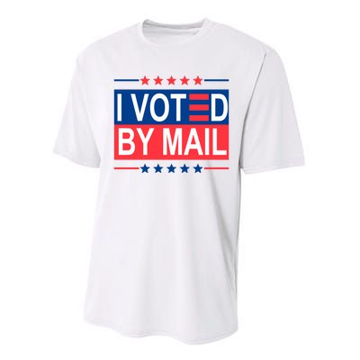 I Voted By Mail Performance Sprint T-Shirt