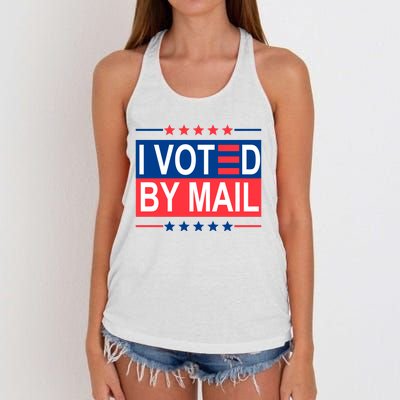 I Voted By Mail Women's Knotted Racerback Tank