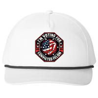 Im Voting Convicted Felon 2024 Convicted Felon 2024 Snapback Five-Panel Rope Hat