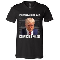 IM Voting Convicted Felon 2024 V-Neck T-Shirt