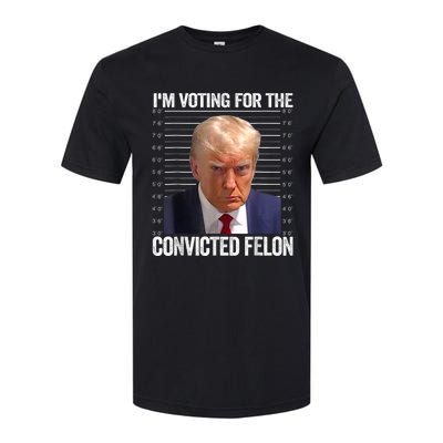 IM Voting Convicted Felon 2024 Softstyle® CVC T-Shirt