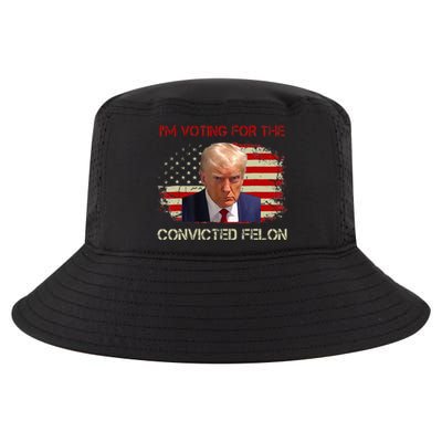 IM Voting Convicted Felon 2024 Trump 2024 Convicted Felon Cool Comfort Performance Bucket Hat