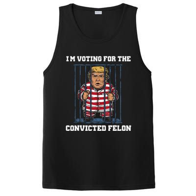 IM Voting Convicted Felon Trump 2024 PosiCharge Competitor Tank