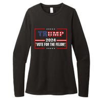 Im Voting Convicted Felon 2024 Still Vote Womens CVC Long Sleeve Shirt