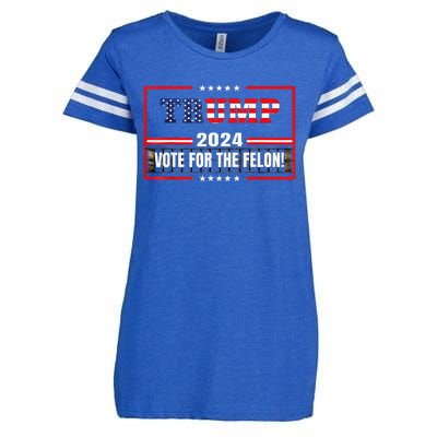 Im Voting Convicted Felon 2024 Still Vote Enza Ladies Jersey Football T-Shirt