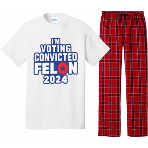 I’M Voting Convicted Felon 2024 Pajama Set