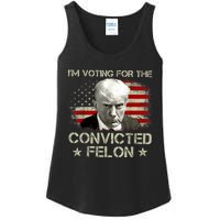 Im Voting Convicted Felon 2024 Trump 2024 Convicted Felon Ladies Essential Tank