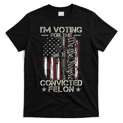 IM Voting Convicted Felon 2024 T-Shirt