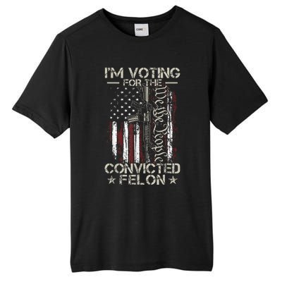 IM Voting Convicted Felon 2024 Tall Fusion ChromaSoft Performance T-Shirt