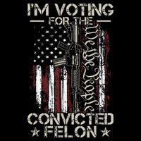 IM Voting Convicted Felon 2024 Poster