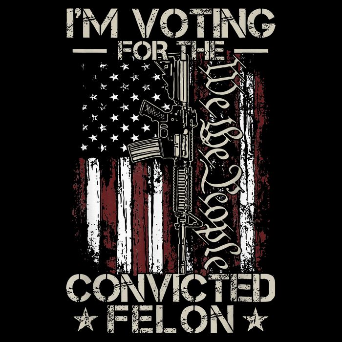 IM Voting Convicted Felon 2024 Poster