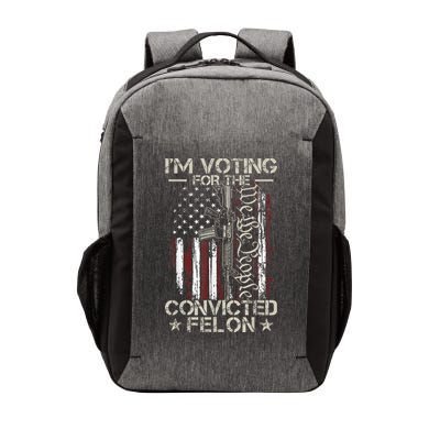 IM Voting Convicted Felon 2024 Vector Backpack