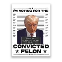 IM Voting Convicted Felon 2024 Trump 2024 Convicted Felon Poster