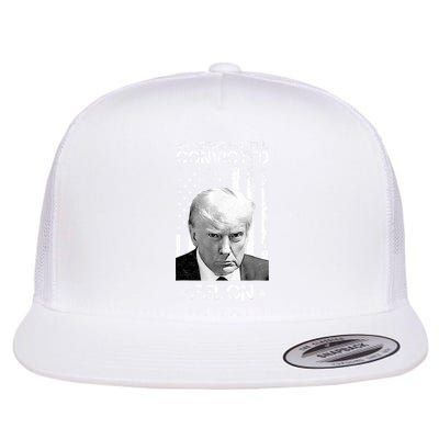 Im Voting Convicted Felon 2024 Trump 2024 Convicted Felon Stand With Trump Flat Bill Trucker Hat