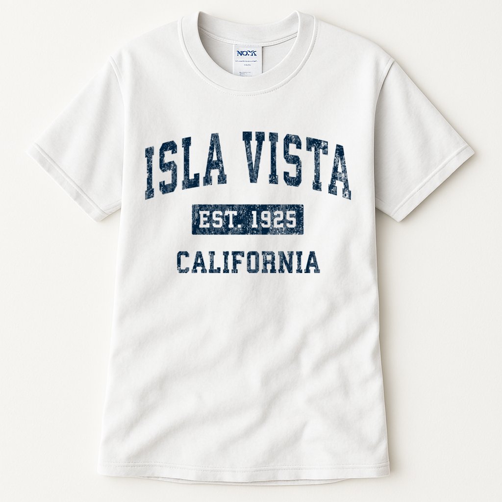 Isla Vista California Ca Vintage Sports Tall T-Shirt