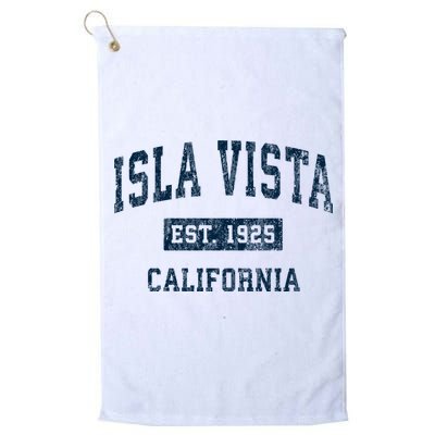 Isla Vista California Ca Vintage Sports Golf Towel
