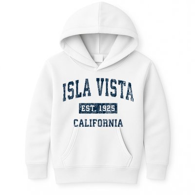Isla Vista California Ca Vintage Sports Kids Hoodie