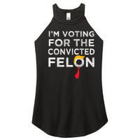 IM Voting Convicted Felon 2024 Trump 2024 Convicted Felon Women's Perfect Tri Rocker Tank