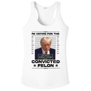 IM Voting Convicted Felon 2024 Trump 2024 Convicted Felon Ladies PosiCharge Competitor Racerback Tank