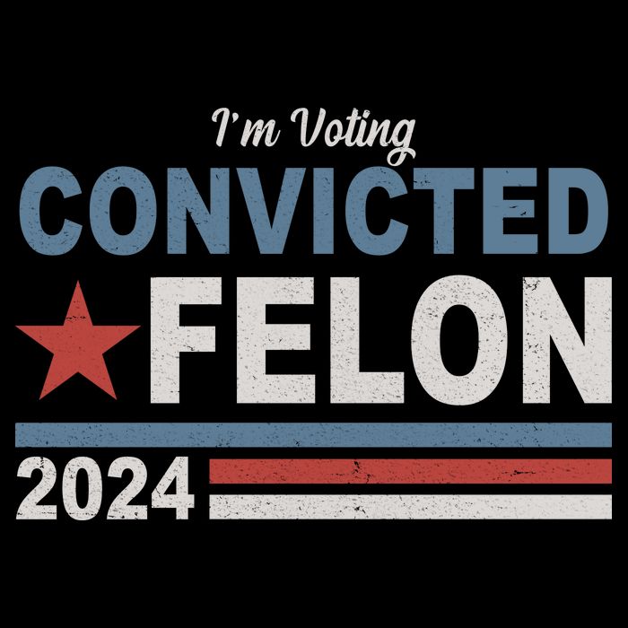 Im Voting Convicted Felon Trump 2024 City Backpack